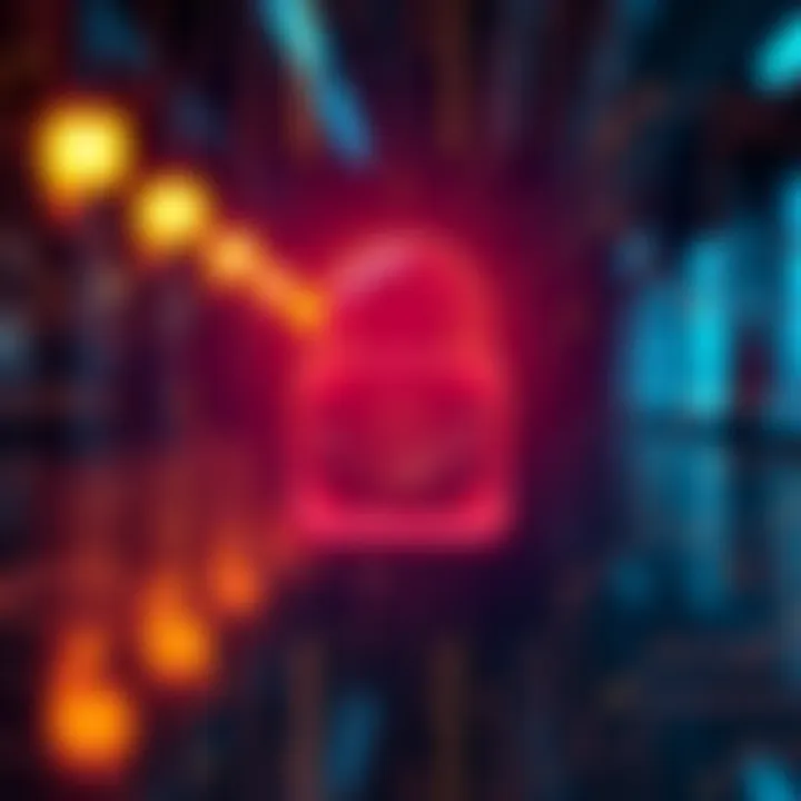 A digital icon showing a locked account symbol, representing account limitations