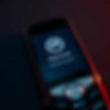 A close-up of a Motorola Razr 40 Ultra smartphone displaying a locked bootloader screen, illustrating Revolut's requirements for app access.