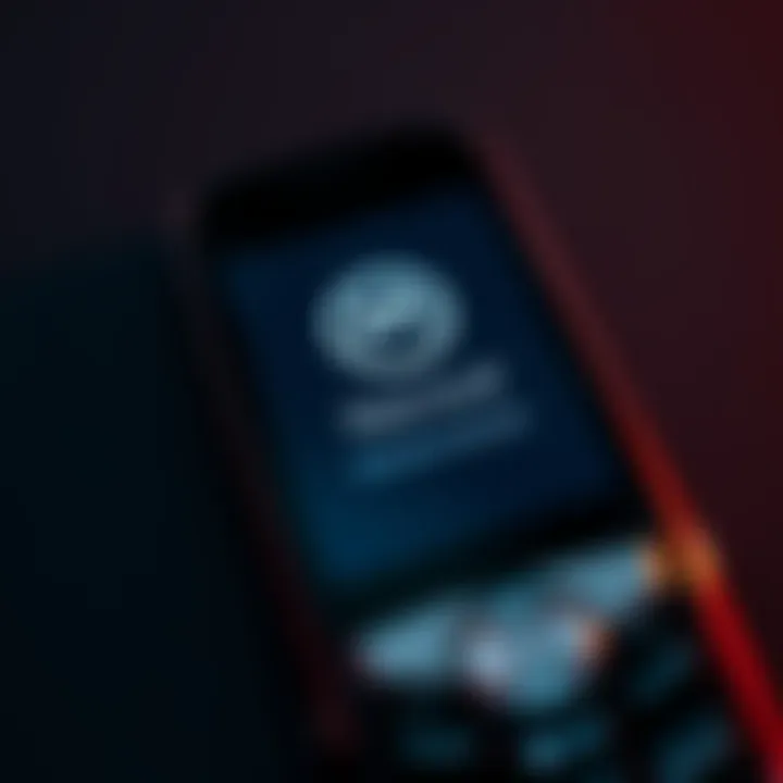 A close-up of a Motorola Razr 40 Ultra smartphone displaying a locked bootloader screen, illustrating Revolut's requirements for app access.