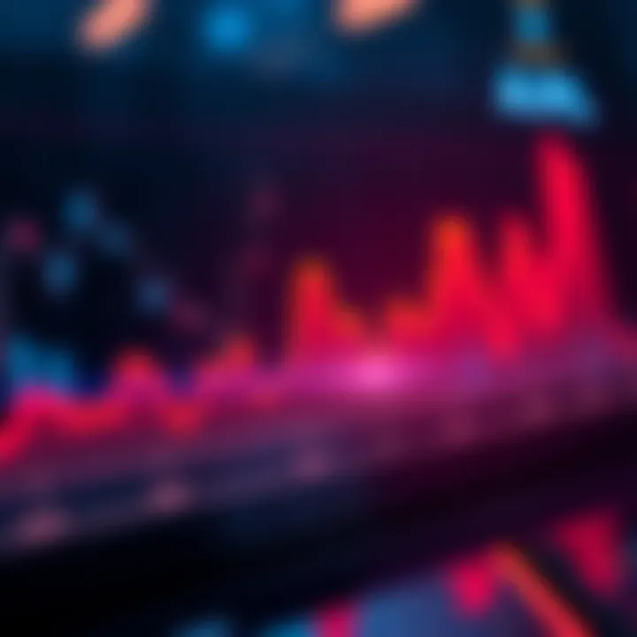 A six-month line chart illustrating market trends with long-term focus