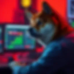 A distressed person looking at a computer screen showing a lost cryptocurrency account, symbolizing the struggle after losing 96 million Shiba Inu tokens.