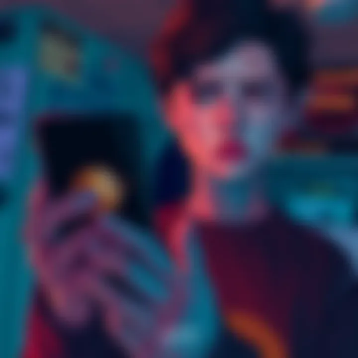 A person looking worried while checking their Robinhood Wallet app, showing a decline in their investment in SpaceX Coin, with a worried expression on their face.