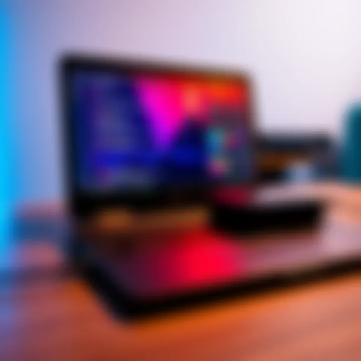 Low-End Laptop Setup for Mining A low-end laptop with an Intel Celeron processor, running Ubuntu Server, displaying cryptocurrency mining software on the screen.