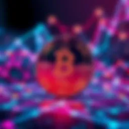 Visual representation of $LRC token with abstract graphics hinting at a merger concept in blockchain projects.