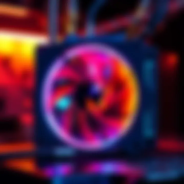 Optimized Lucky Miner LV07 showing replaced quieter fan and adjusted settings for improved performance