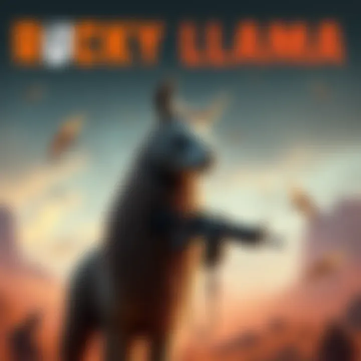 Luckyllama playing Rust, showcasing his silent and strategic gameplay style with a focus on stealth and tactics.