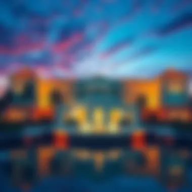 Digital artwork representing the new NFT linked to Mar-a-Lago, showcasing a vibrant design with elements of the estate