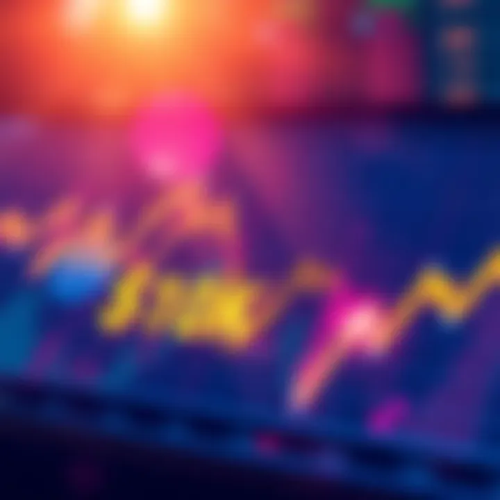 A graph showing price fluctuations with an arrow indicating potential drop below $100K, reflecting market predictions.