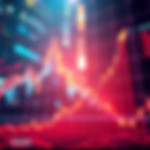 A graph showing upward trends in the stock market with indicators of growth for 2025.