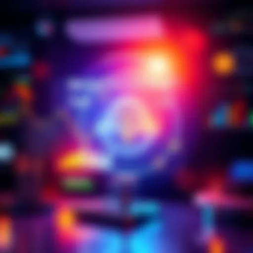 Market-Neutral Vaults Concept A digital representation of market-neutral vaults showing various trading strategies like arbitrage, with graphs and yield icons