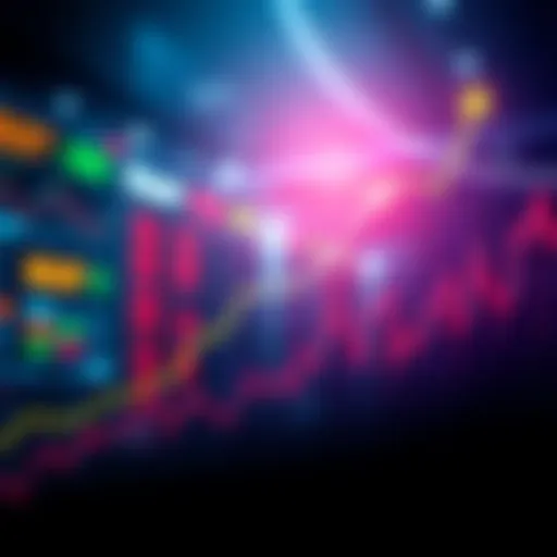 Market Price Surge Graph showing upward trend in market prices, indicating potential rise to 58K