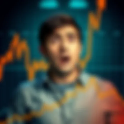 Market Prices Rising A graph showing rising market prices with a person looking surprised and frustrated after selling half their stash.