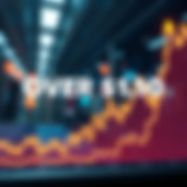 Market Surges Over $110 A graphic showing a stock market chart with a rising trend, indicating growth above $110 amidst global challenges.