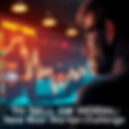 A person looking at a graph showing a downward trend in the stock market while contemplating whether to sell or hold their investments.