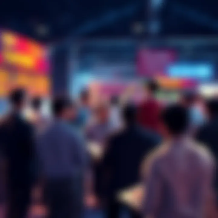 Market Trends Discussion People engaging in a forum discussing market trends and trading strategies.