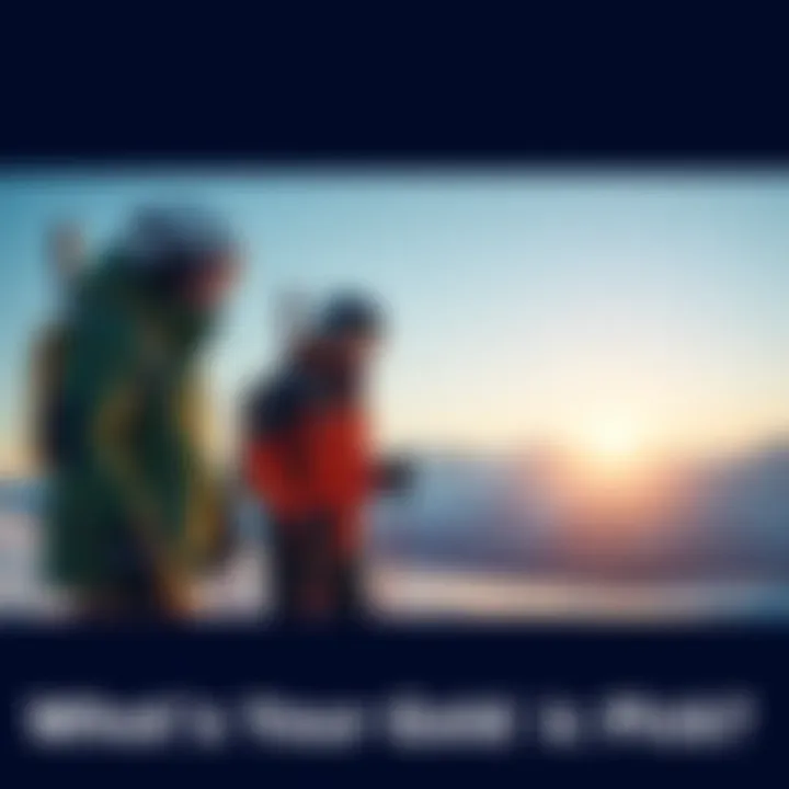 Three ski competitors preparing for the Men's Ski Big Air event, with snowy mountains in the background.