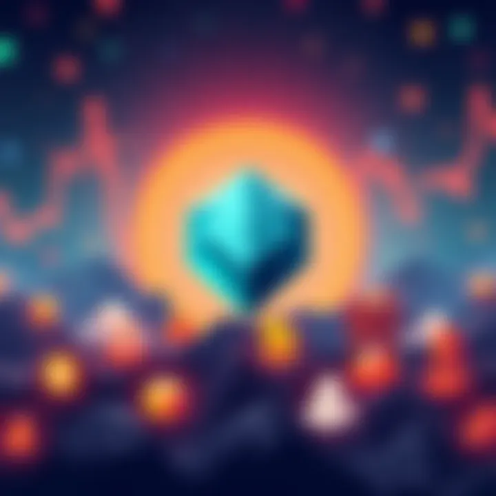 An illustration of MetaMask logo alongside various tokenized stock icons representing US companies, showing the integration with Ondo.