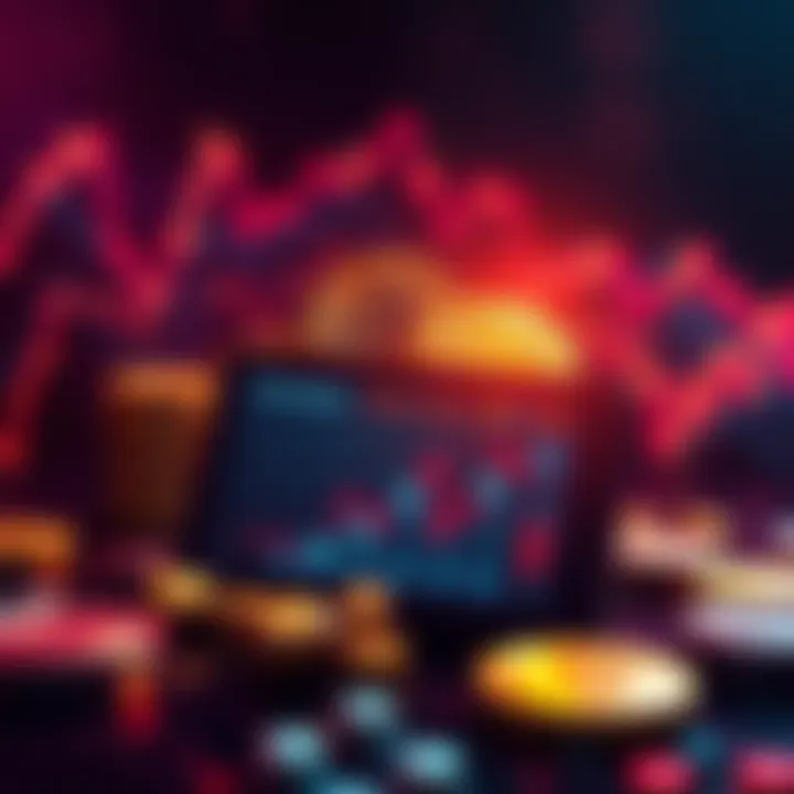 A visual representation of passive income through crypto, featuring a digital wallet with coins and smart contracts, symbolizing automated rewards over time.