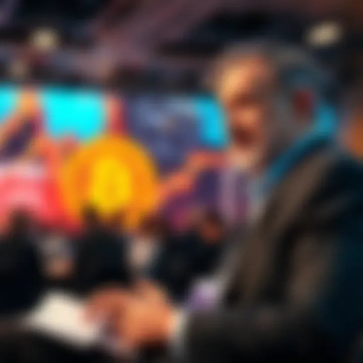 Michael Saylor discussing Bitcoin risks Michael Saylor at a conference talking about risks to Bitcoin and MSTR's strategy