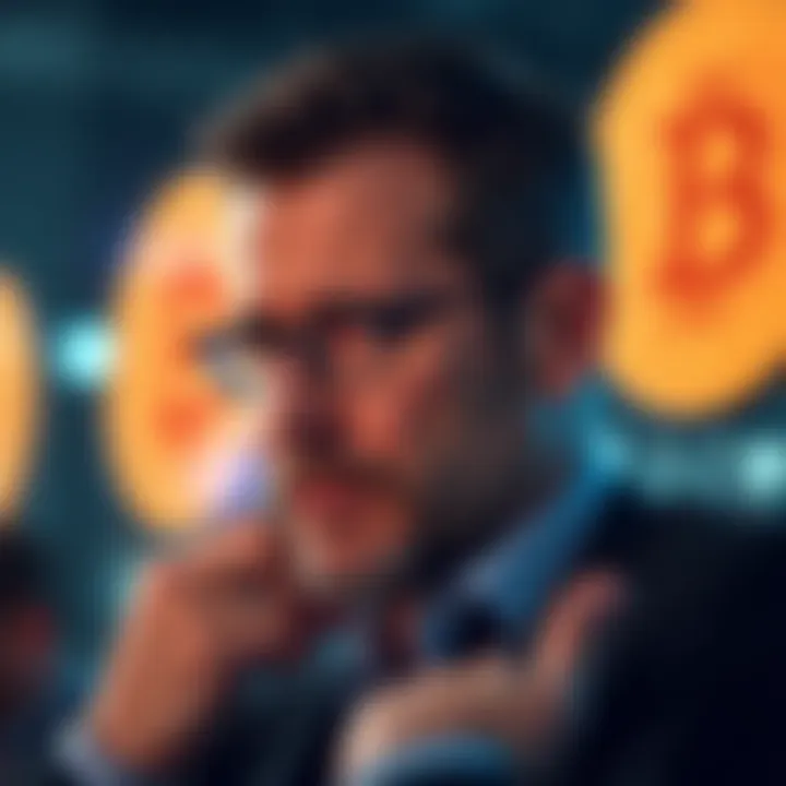Michael Saylor pondering the sale of Bitcoin for dividends, reflecting a change in strategy.