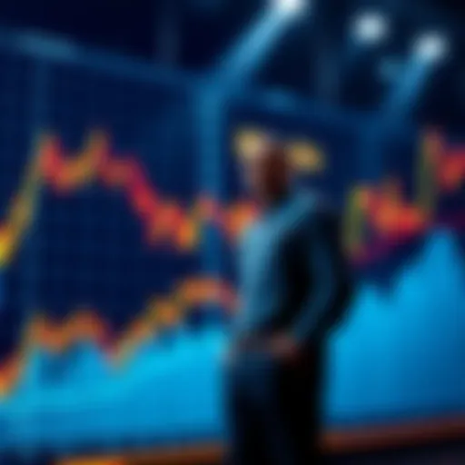 Michael Saylor stands next to a chart showing Bitcoin prices, highlighting the $1.25 billion sale
