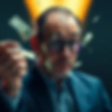 Michael Saylor is seen making a bold financial decision, swapping low-interest debt for high-interest credit, symbolizing major investment changes.