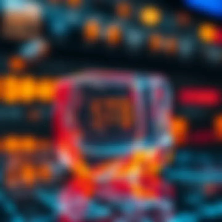 A piece of glass containing 5TB of data, symbolizing advanced data storage technology for 10,000 years.