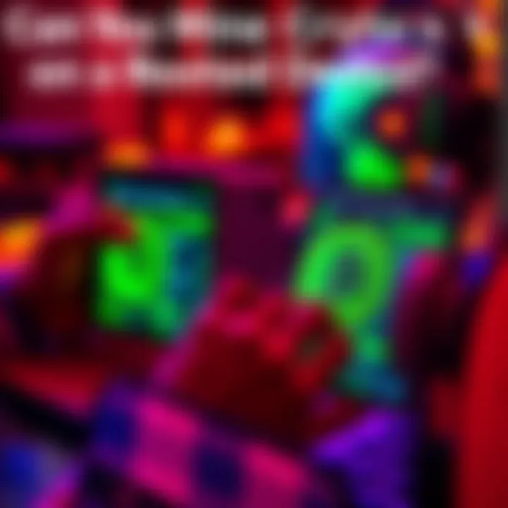 Mining Crypto on Android A person using a rooted Android device to mine cryptocurrency with a screen displaying mining software.