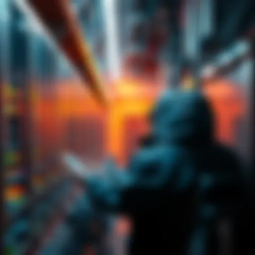 Person seeking to rent 100 petahash of mining power, showing mining rigs and equipment