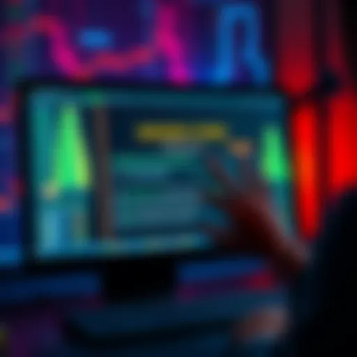 A digital wallet on a computer screen showing unverified coins and a concerned user looking at it