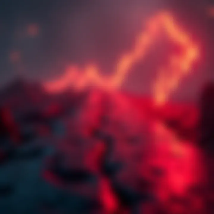A visual representation of a forked path symbolizing a potential change in the Monero cryptocurrency.