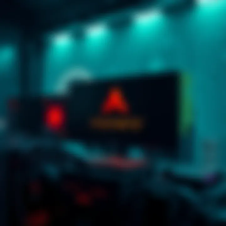 A computer setup with mining hardware, highlighting ASICs and Monero's logo in the background.