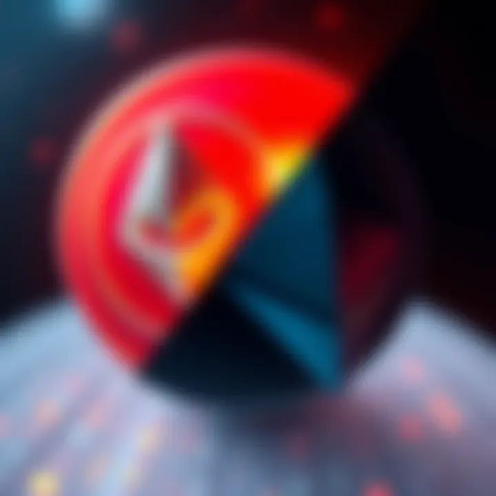 A comparison graphic showing Monero's logo with a shield icon representing privacy against Ethereum's logo