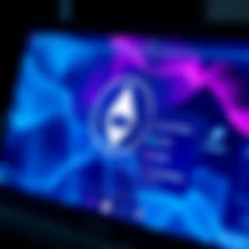 Monero Wallet Interface A close-up view of the Monero GUI wallet on a computer screen, showing currency balance and options for transactions, with a focus on online security symbols.