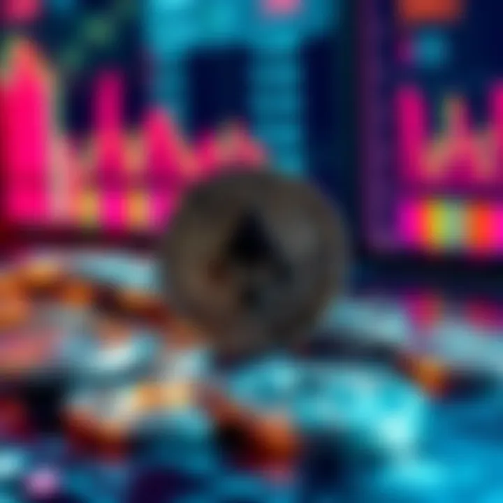 A collection of Monero XMR coins displayed on a digital platform, illustrating buying options and market insights.