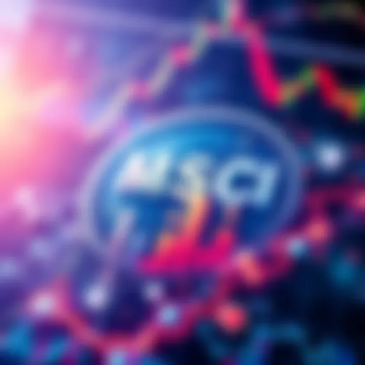 An illustration of the MSCI index featuring crypto treasury firms, symbolizing their integration into traditional finance.