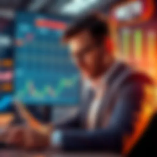 MSTR CEO Michael Sailor analyzing market trends while monitoring Bitcoin prices