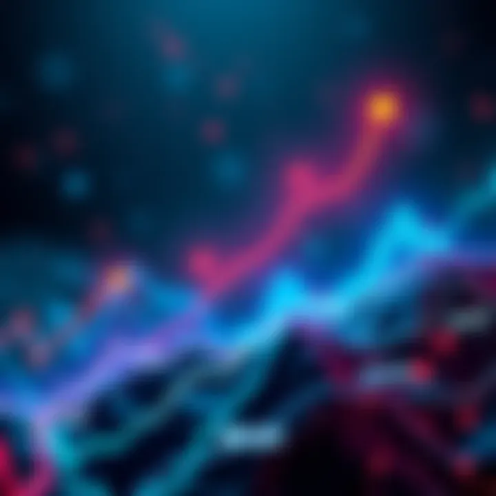 A graphic illustrating various nano-cap altcoins with rising graphs, highlighting $FLUX, $AR, and $EGLD as top contenders for future growth.