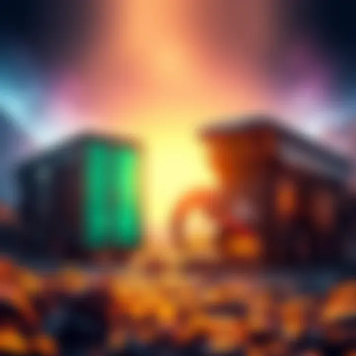 A comparison between the larger Nano 3s and smaller Bitaxe mining units, highlighting their performance and design.