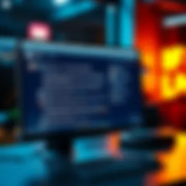 A computer screen displaying a forum thread filled with negative comments about technology and market performance