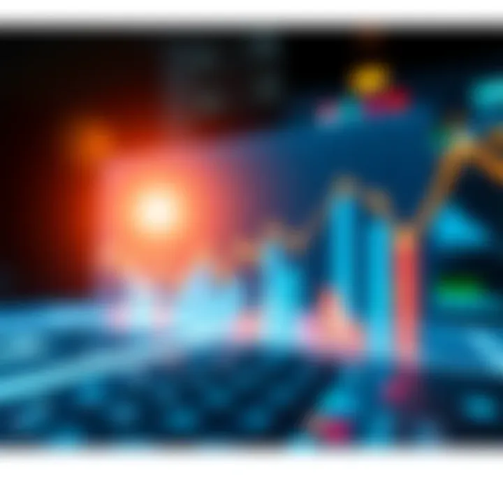 Network Performance Test Results A graphic showing the positive results of a network performance test with upward-trending graphs and metrics.