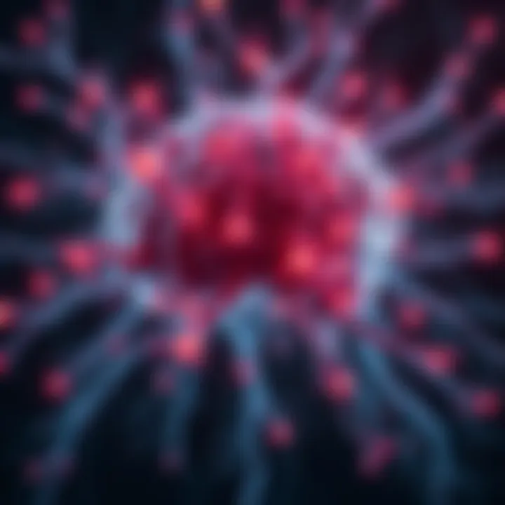 An intricate network of neurons depicting their role in human behavior and mental processes