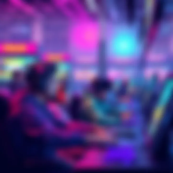 New dApp in Explore Ecosystem Gamers playing in the new mainnet dApp, enjoying bonuses and competing for high scores