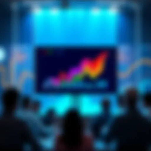 New Rainbow Chart Release A colorful rainbow chart displayed on a screen, attracting attention from people discussing it on forums.