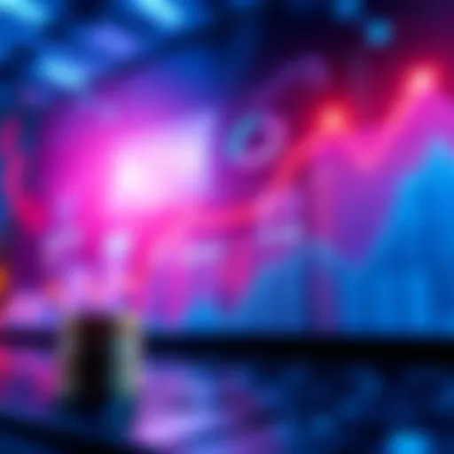 New Exchange Announcement A vibrant graphic showing a new cryptocurrency exchange represented by a rising graph and trading symbols in the background
