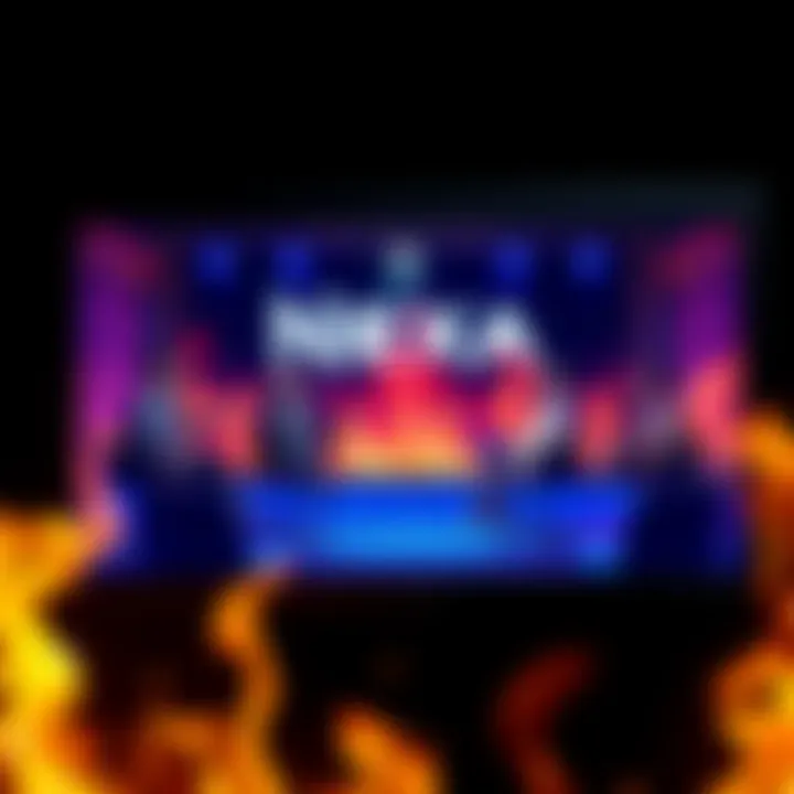 A virtual meeting setup with speakers discussing crypto accessibility and development on a screen