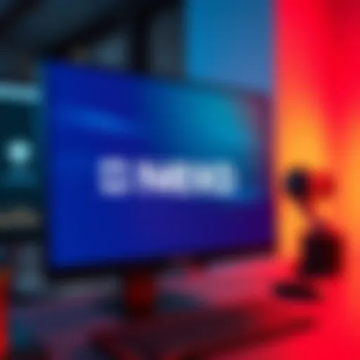 A computer screen showing Nexo platform with a missing referral code icon, symbolizing changes for UK users.