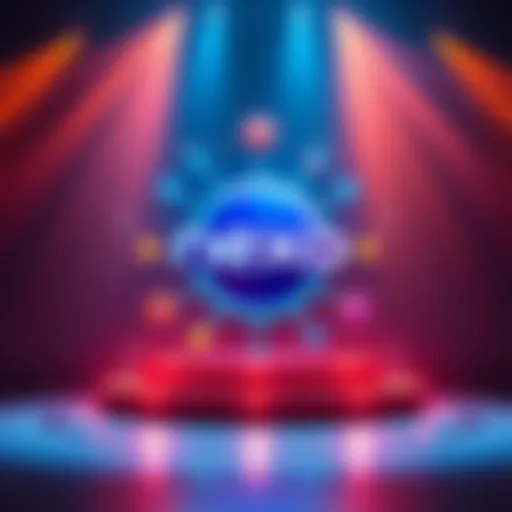 A vibrant graphic showcasing the Nexo Spotlight logo with symbols of innovation and updates around it, representing a new beginning.