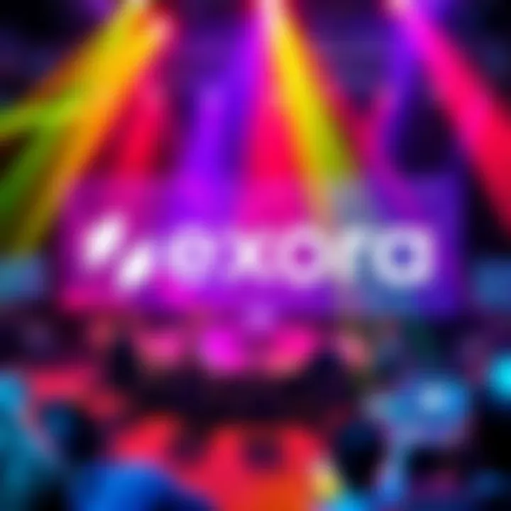 Graphic showing details of Nexora's live AMA event with crypto themes and community engagement