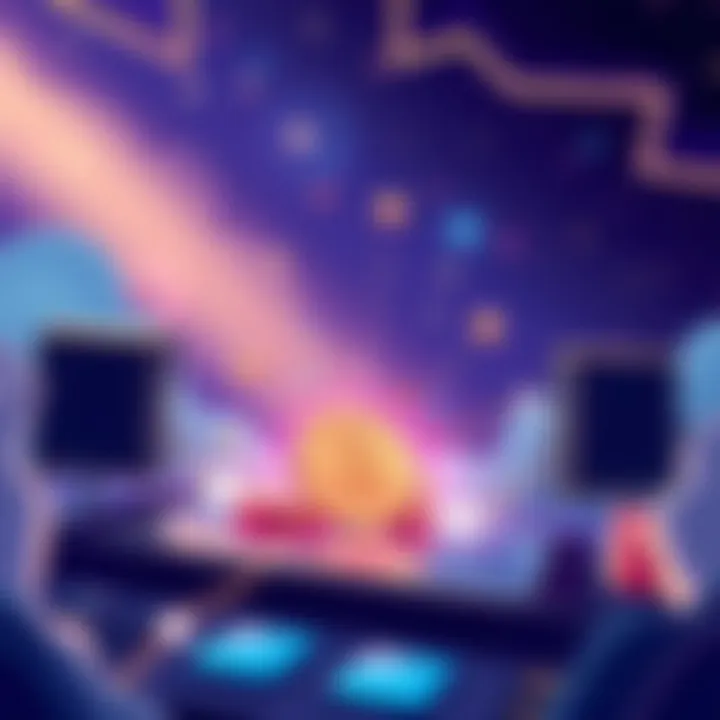 Illustration showing NFTs being transferred from a Loopring wallet to exchanges like Binance and Kucoin